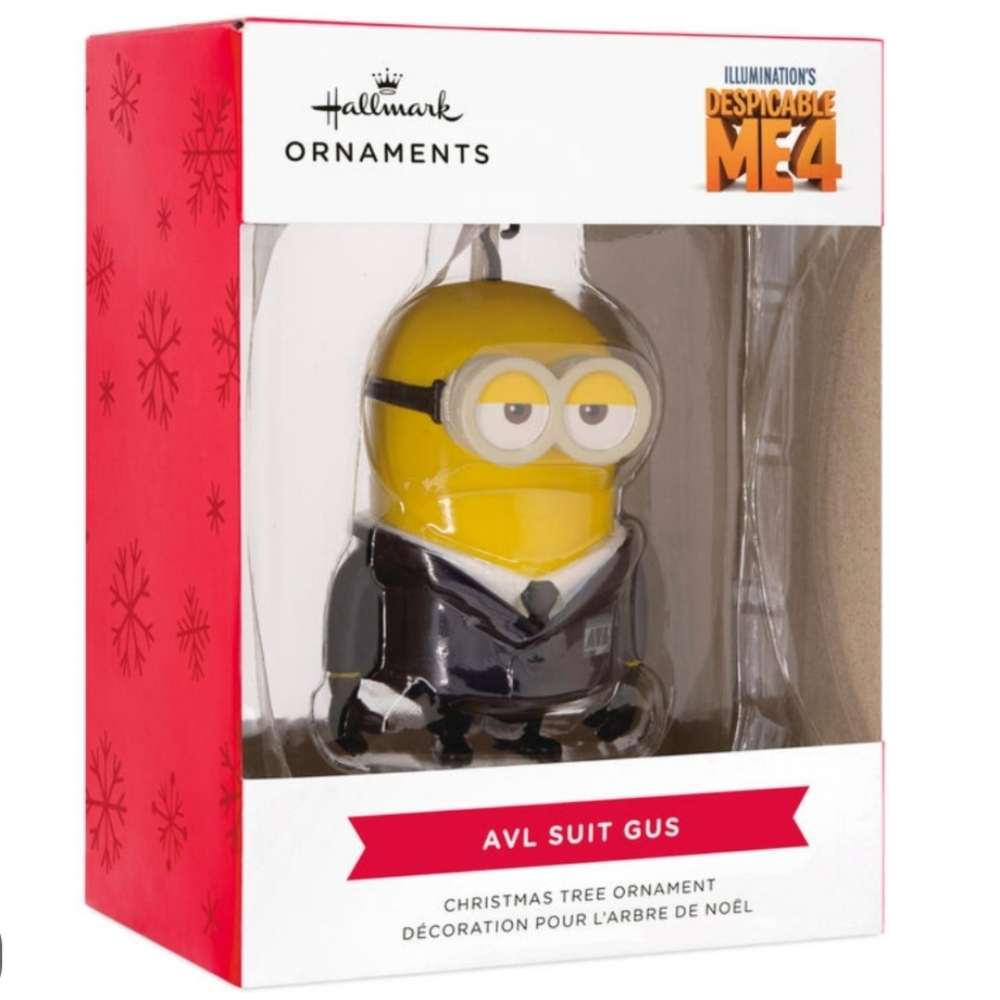 Despicable Me 4 AVL Suit Gus Hallmark Ornament